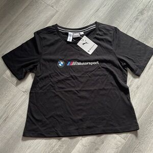 BMW Motorsport by Puma crop top size large new with tags